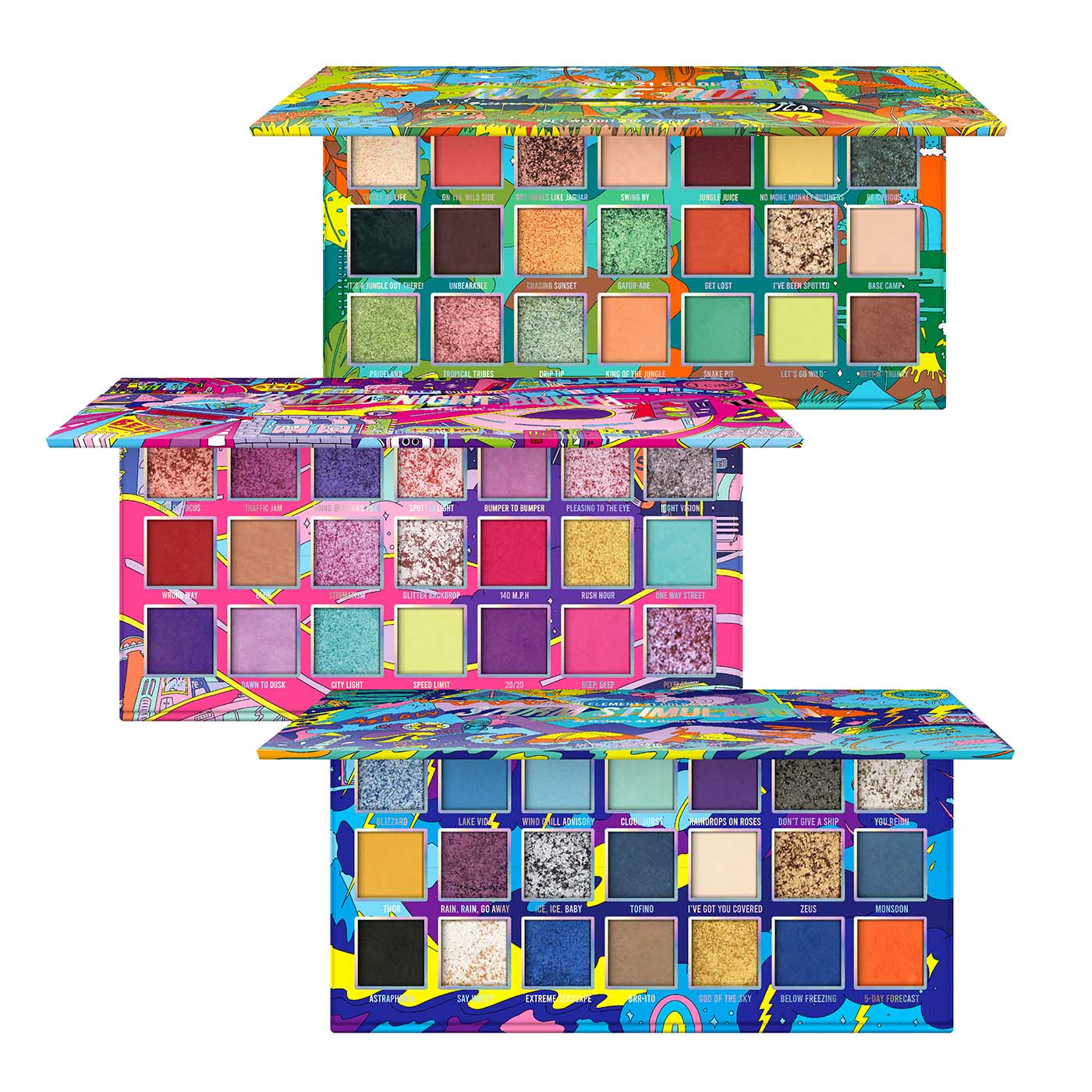 Chaotic Element 21 Color Palette